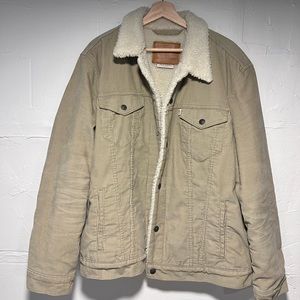 Levi’s Corduroy Sherpa Trucker Jacket